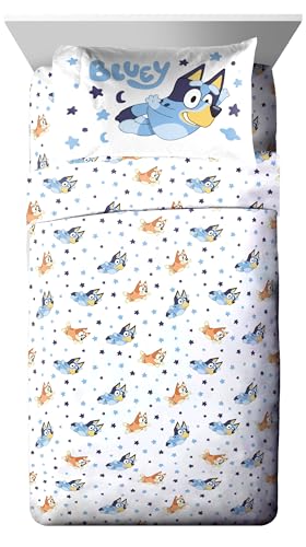 Bluey Bingo Full Comforter Set 7 Piece Kids Bedding for Girls