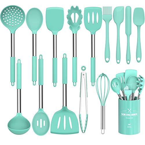 Silicone Cooking Utensil Set (15 Count)
