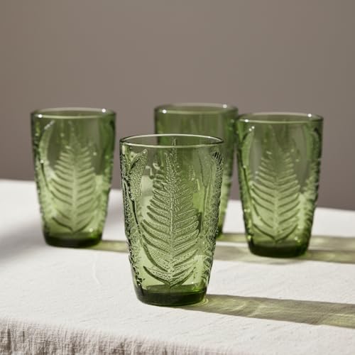 Green Drinking Glasses Set of 8 (8 Count)