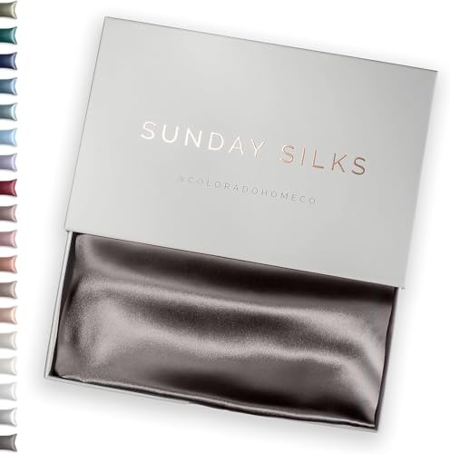 SUNDAYSILKS™ 100% Mulberry Silk Pillowcase