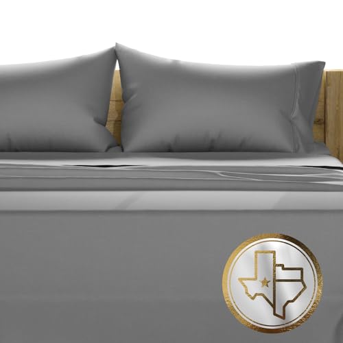 100% Egyptian Cotton Sheets Queen Size (4 Piece Set)