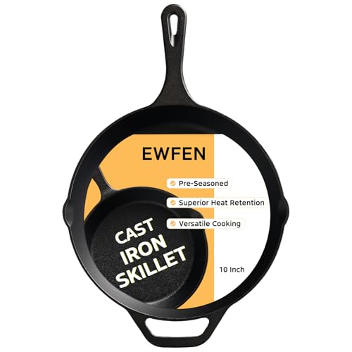 Cast Iron Skillet 10 Inch