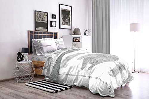 Star Wars Twin Comforter Set 5 Piece Soft Bedding for Boys