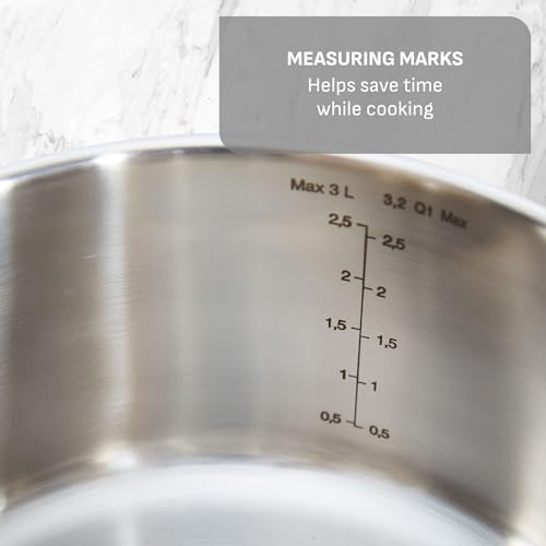 Stainless Steel Pots and Pans Set 11 Piece