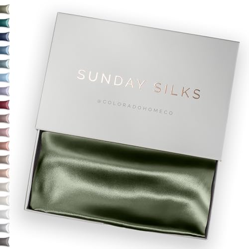 SUNDAYSILKS™ 100% Mulberry Silk Pillowcase