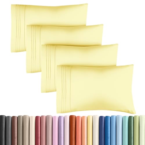 King Pillow Cases Set of 4 (4 Count)