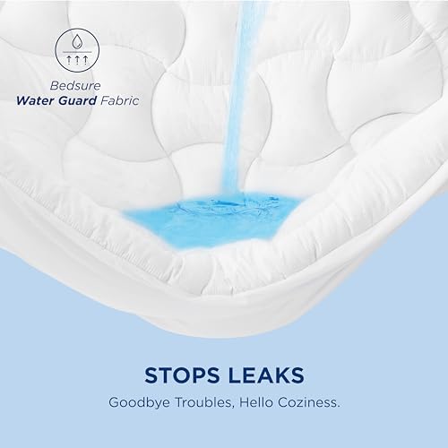 Grey Twin XL Mattress Protector Waterproof