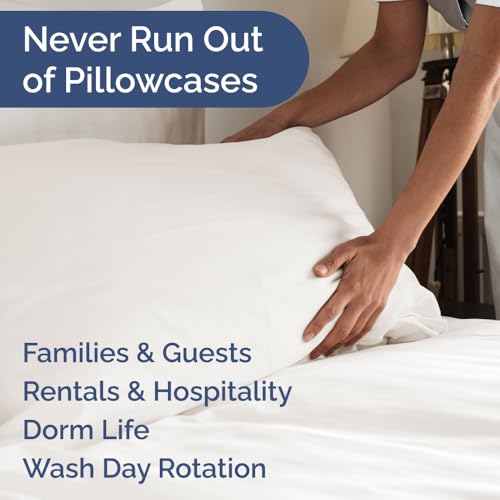 Standard Pillow Cases Set of 8 (8 Count)