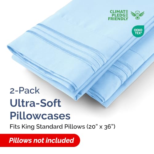 King Standard Pillow Cases Set of 2 (2 Count)