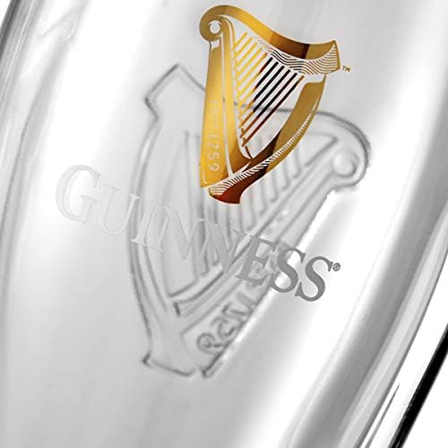 Guinness Gravity Pint Beer Glasses 20oz (4 Count)