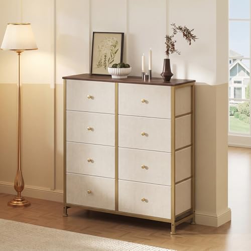 8 Drawer Fabric Dresser