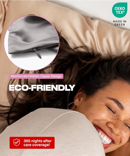 SUNDAYSILKS™ Silk Pillow Cases 2 PACK