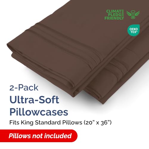 King Standard Pillow Cases Set of 2 (2 Count)