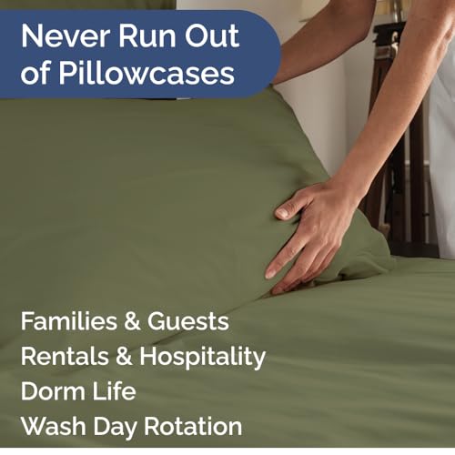 King Pillow Cases Set of 10 (10 Count)