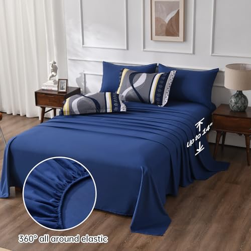Striped Comforter Set Full Size