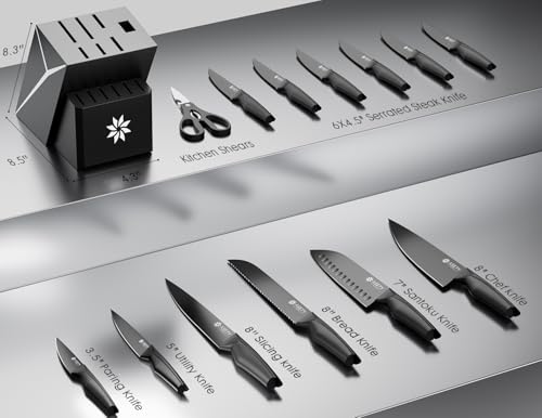 Kitchen Knife Set (15 Count)