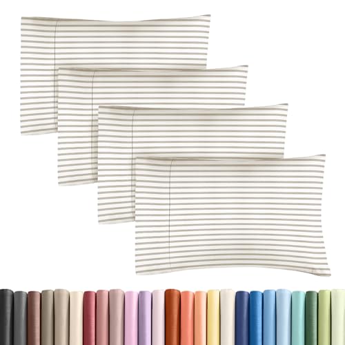 King Standard Pillow Cases Set of 4 (4 Count)