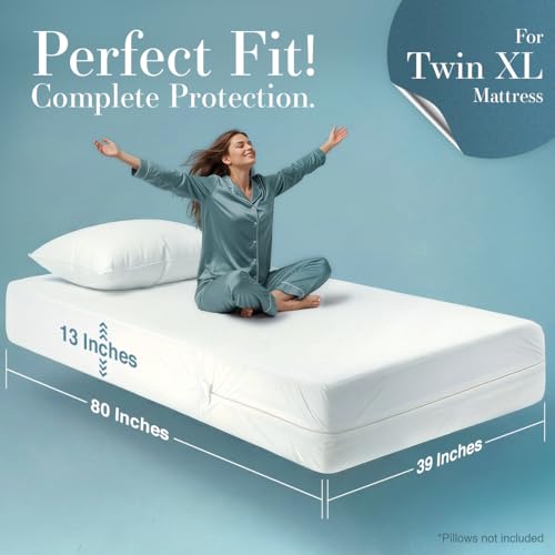 Mattress Protector Zippered Twin XL Size