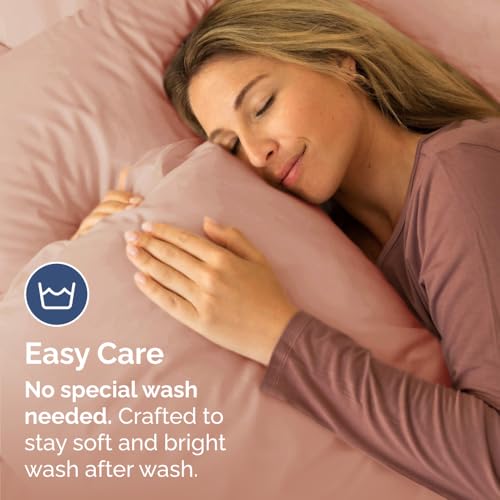 King Size Microfiber Pillowcase Set (4 Count)