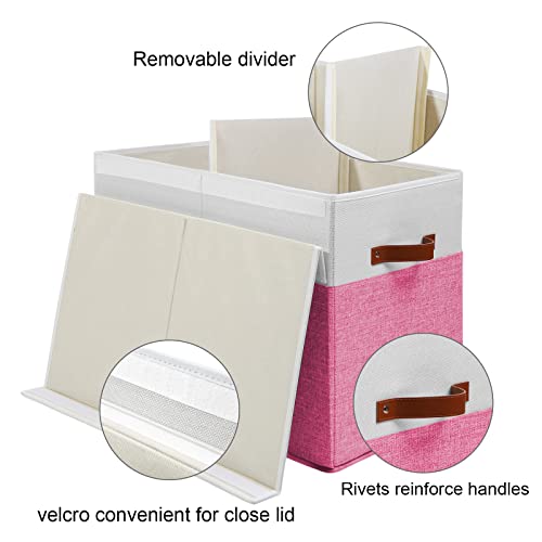 Large Toy Storage Box with Lid