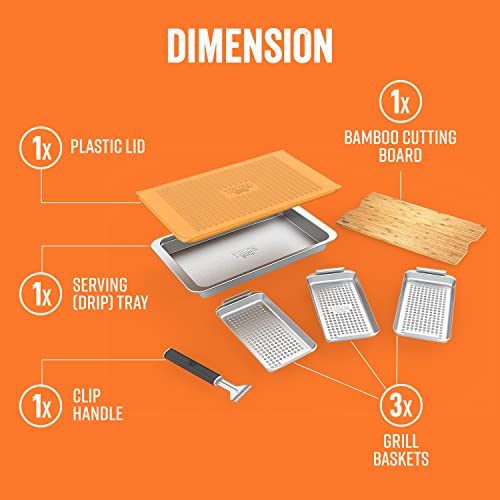 BBQ N Serve Premium Set (7 Count)