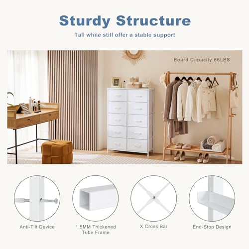 10 Drawer Dresser for Bedroom