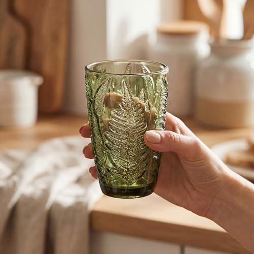 Green Drinking Glasses Set of 8 (8 Count)
