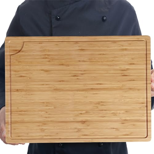 Extra Large Bamboo Wood Cutting Board