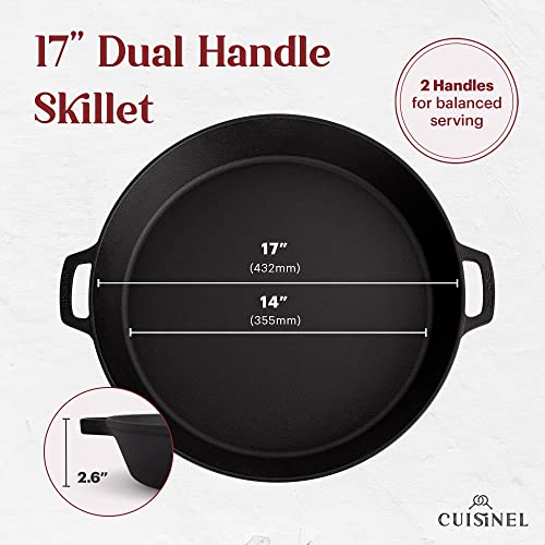 Cast Iron Skillet + Chainmail Scrubber Cleaner