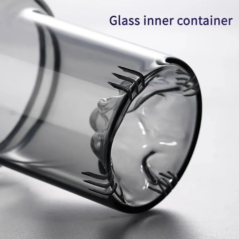 Glass Tea Cup with Infuser and Lid