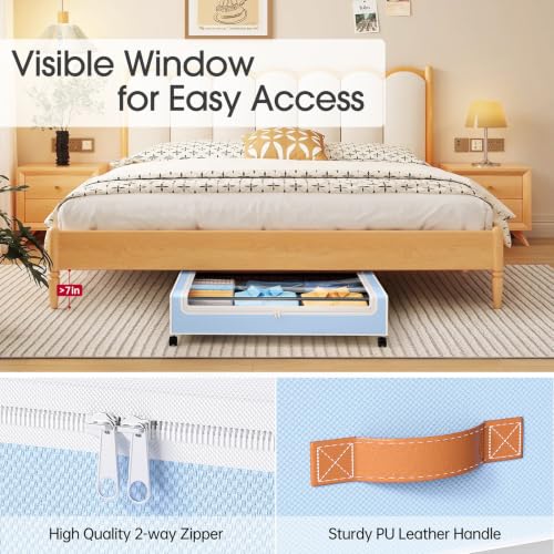 Under Bed Storage with Wheels (2 Count)