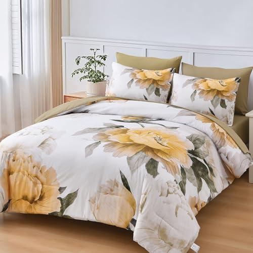 Yellow King Size Comforter Set