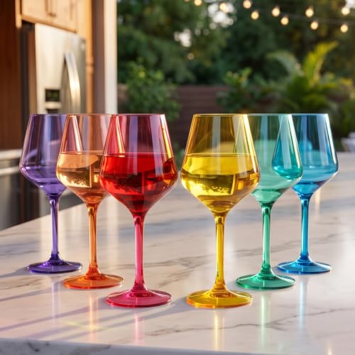 European Style Plastic Crystal (6 Count)
