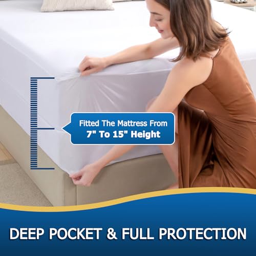 Queen Zippered Mattress Encasement