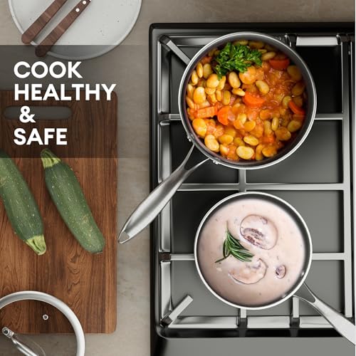2 Quart Stainless Steel Saucepan