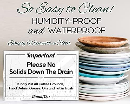 Please No Solids Down the Drain (5 Count)