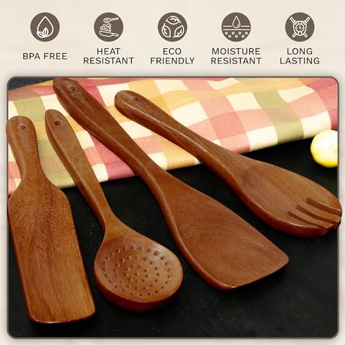 Wooden Utensil Set (10 Count)