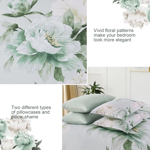 Floral King Size Comforter Set