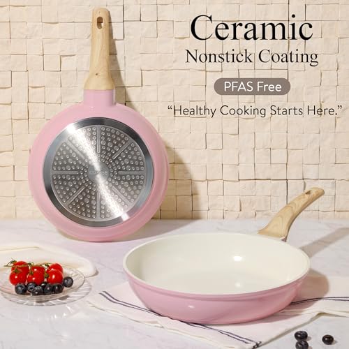 21pcs Ceramic Cookware Set
