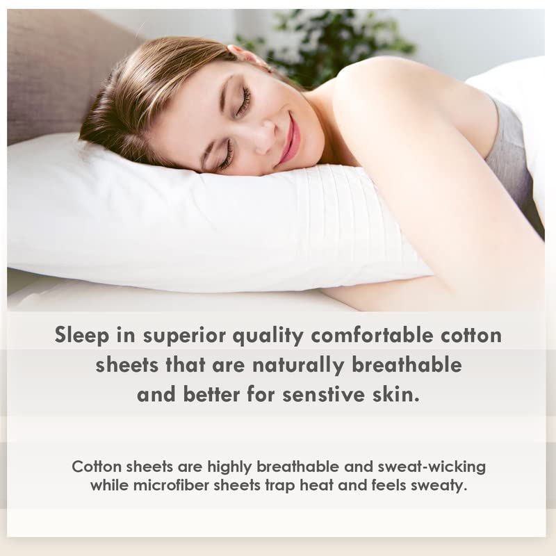 100% Cotton Oriental Print Twin Sheets Set 400 Thread Count Tan