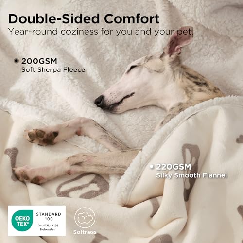 Waterproof Dog Blankets for Medium Dogs Washable