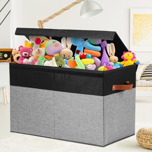 Large Toy Storage Box with Lid