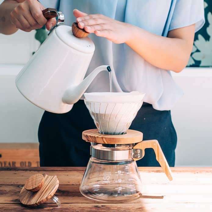 V60 Olive Wood Coffee Server