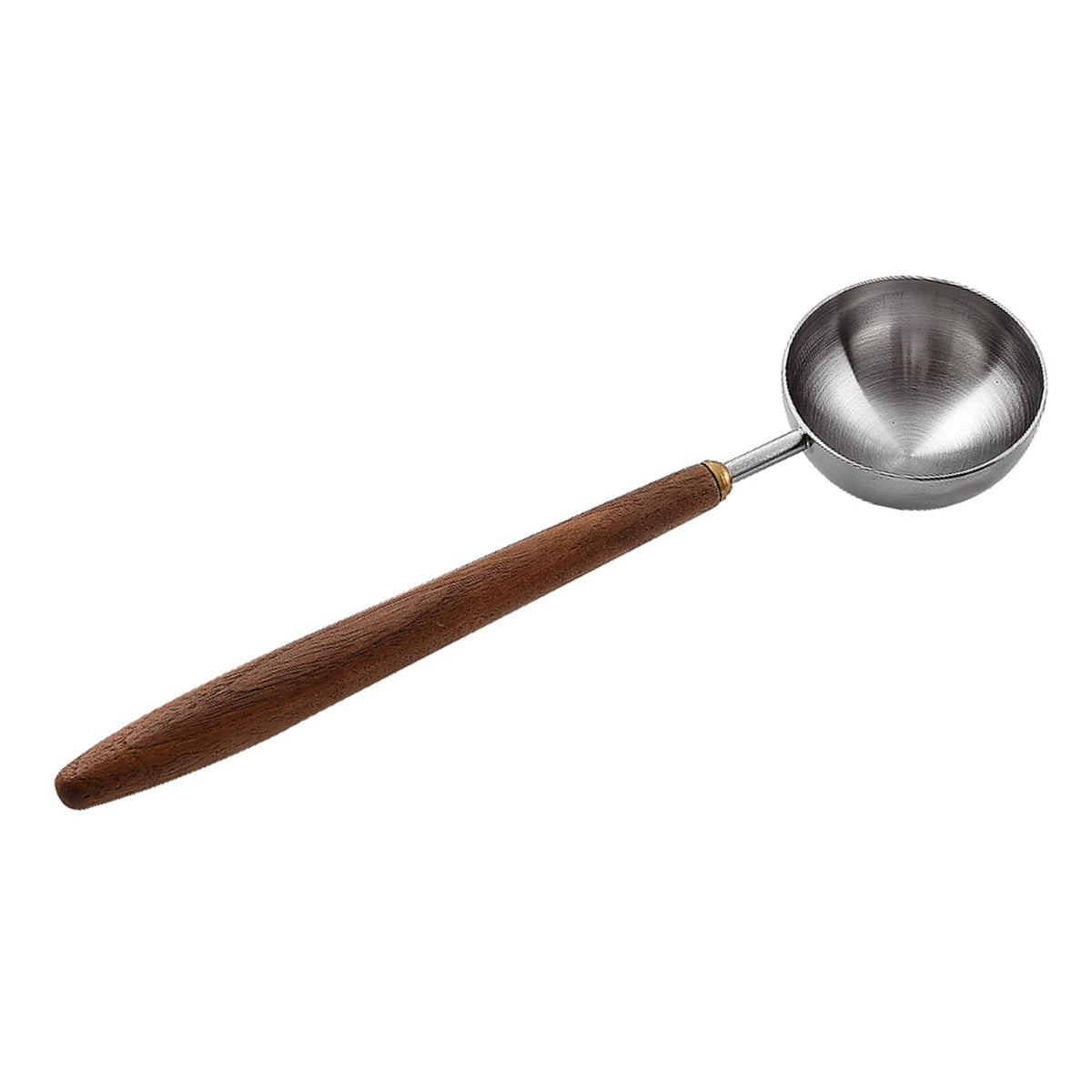 Coffee Spoon Vintage Walnut Wood Handle