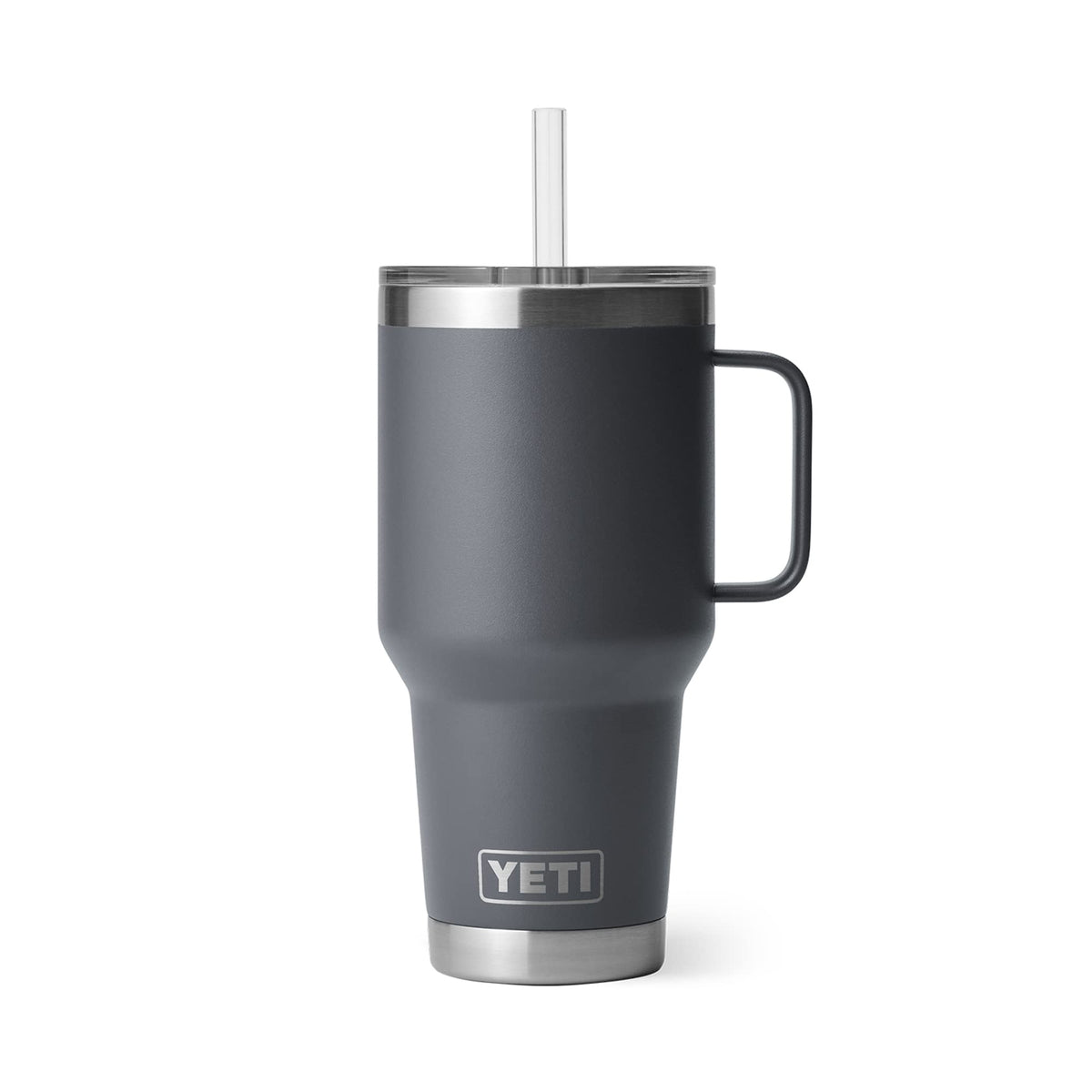 Rambler 35 oz Tumbler with Handle and Straw Lid