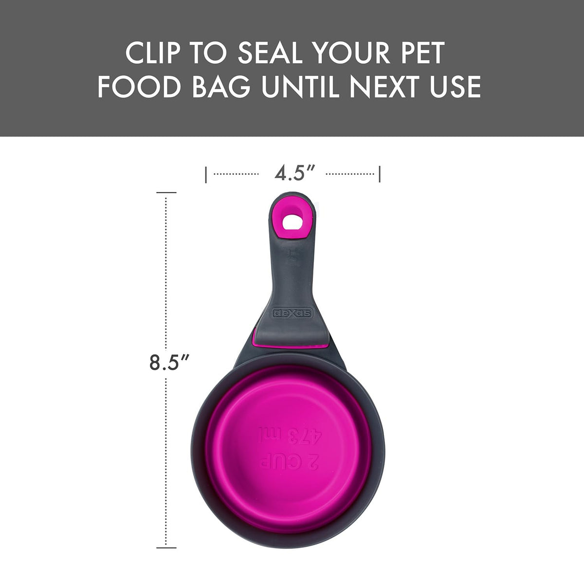 Popware for Pets Collapsible Klip Scoop