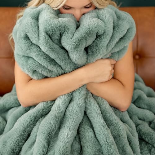 GentleSoft Fluffy Fuzzy Twin Blanket