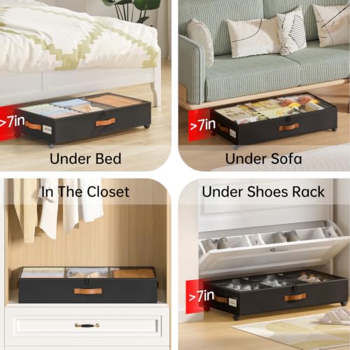 Under Bed Storage with Wheels (2 Count)