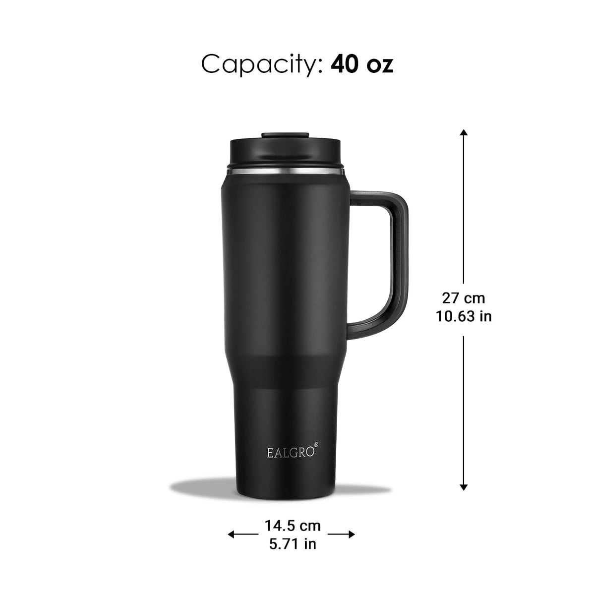 40 oz Tumbler with Handle