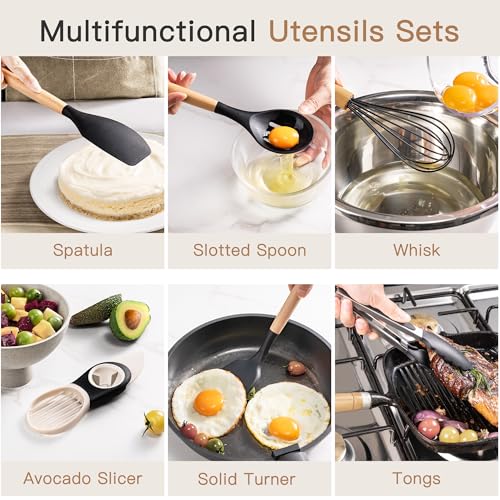39 PCS Kitchen Utensils Set (39 Count)